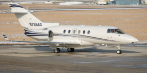 Hawker 900XP Private Jet Tail Number N799AG