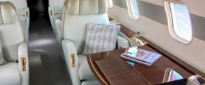 Bombardier Challenger 300 interior cabin