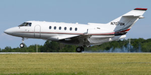 Hawker 800XPi Private Jet Tail Number N707BM