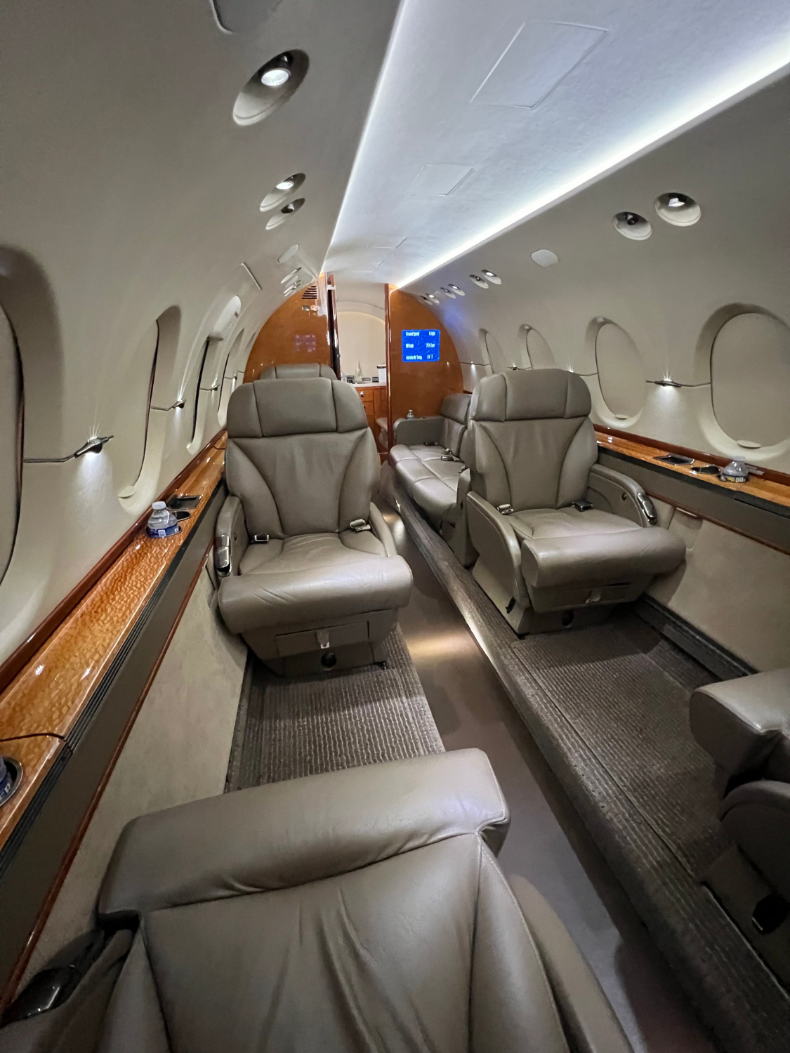 Club Seating Window Blinds Closed