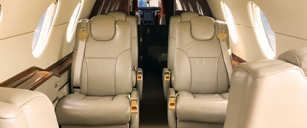 Beechcraft Beechjet 400A interior cabin